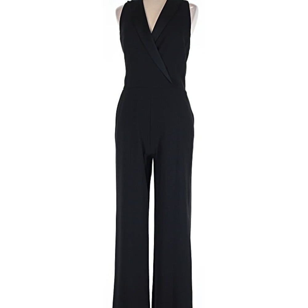 Trina Turk Black Sleeveless Jumpsuit Size 8